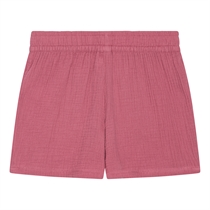 BIRKHOLM Muslin Shorts Hindbær Rosa